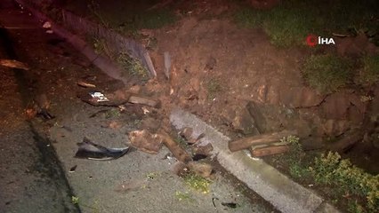 TEM Otoyolunda feci kaza: 2 ölü 1 ağır yaralı