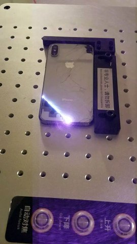 Iphone x back glass repair!