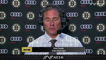 Bruins Coach Bruce Cassidy Pleased With Offensive Performance Thus Far