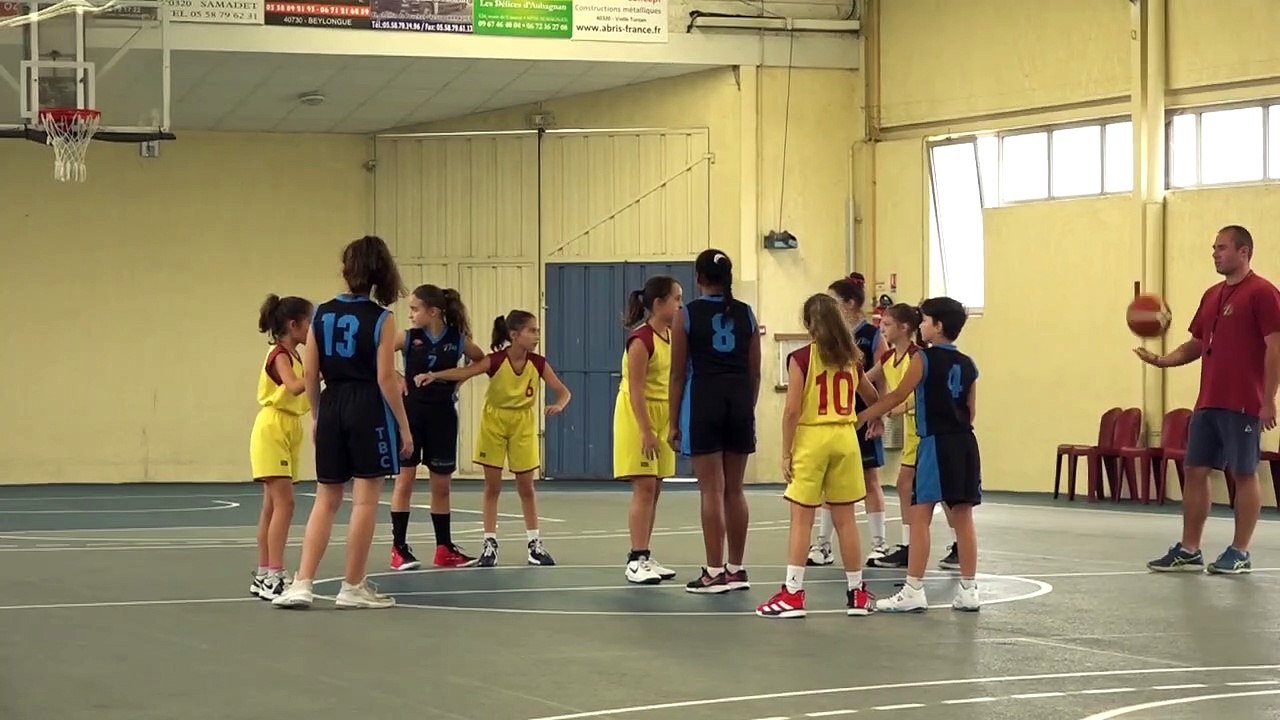 05.10.19 U13 Benjamines  TURSAN BASKET CHALOSSE - ELAN TURSAN BASKET 1e Partie