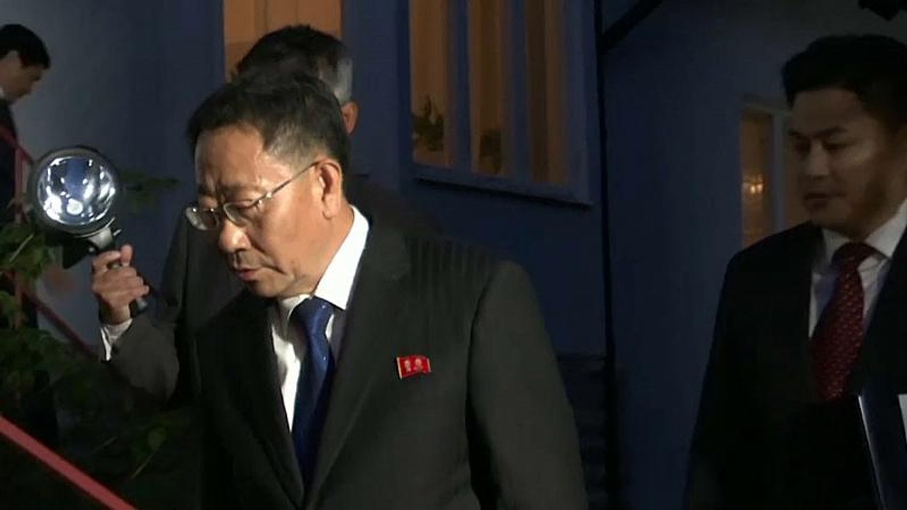 North Korea ends nuclear talks with US in Sweden