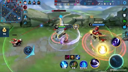 王者荣耀北慕：2258分巅峰赛-808超神露娜