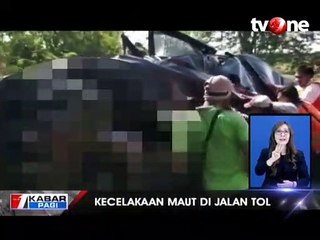Kecelakaan Tunggal di Tol Cikampek Tewaskan Tiga WNA
