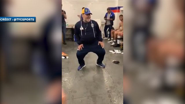 Maradona met le feu au vestiaire après la première victoire de son équipe