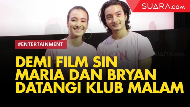 Demi Film SIN, Mawar de Jongh dan Bryan Domani Datangi Klub Malam