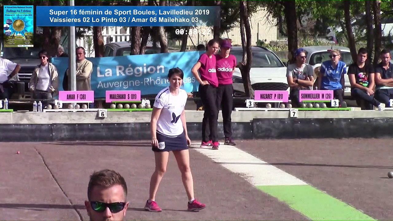 Demi-finales, première étape du Super 16 féminin, Lavilledieu 2019