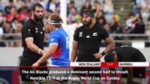 Fast Match Report - New Zealand v Namibia
