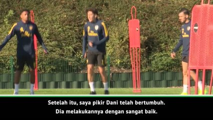 Moreno dukung Ceballos untuk berkembang di Arsenal