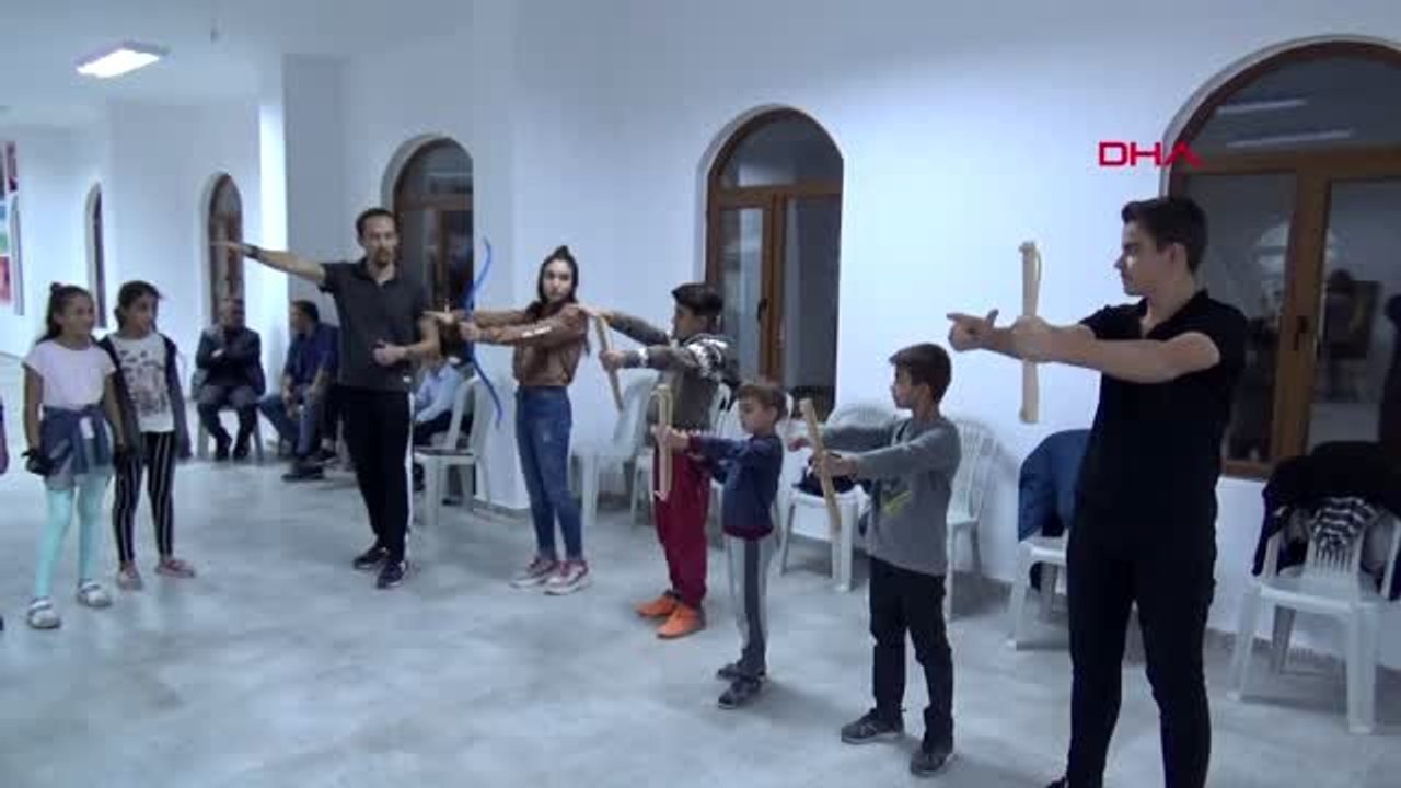 Afyonkarahisar sandıklı'da yaylı ok atış kursu