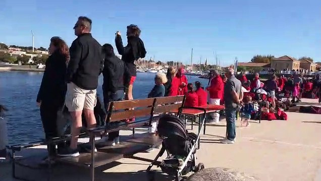 Martigues, finales de la coupe de France de rames traditionnelles ce matin