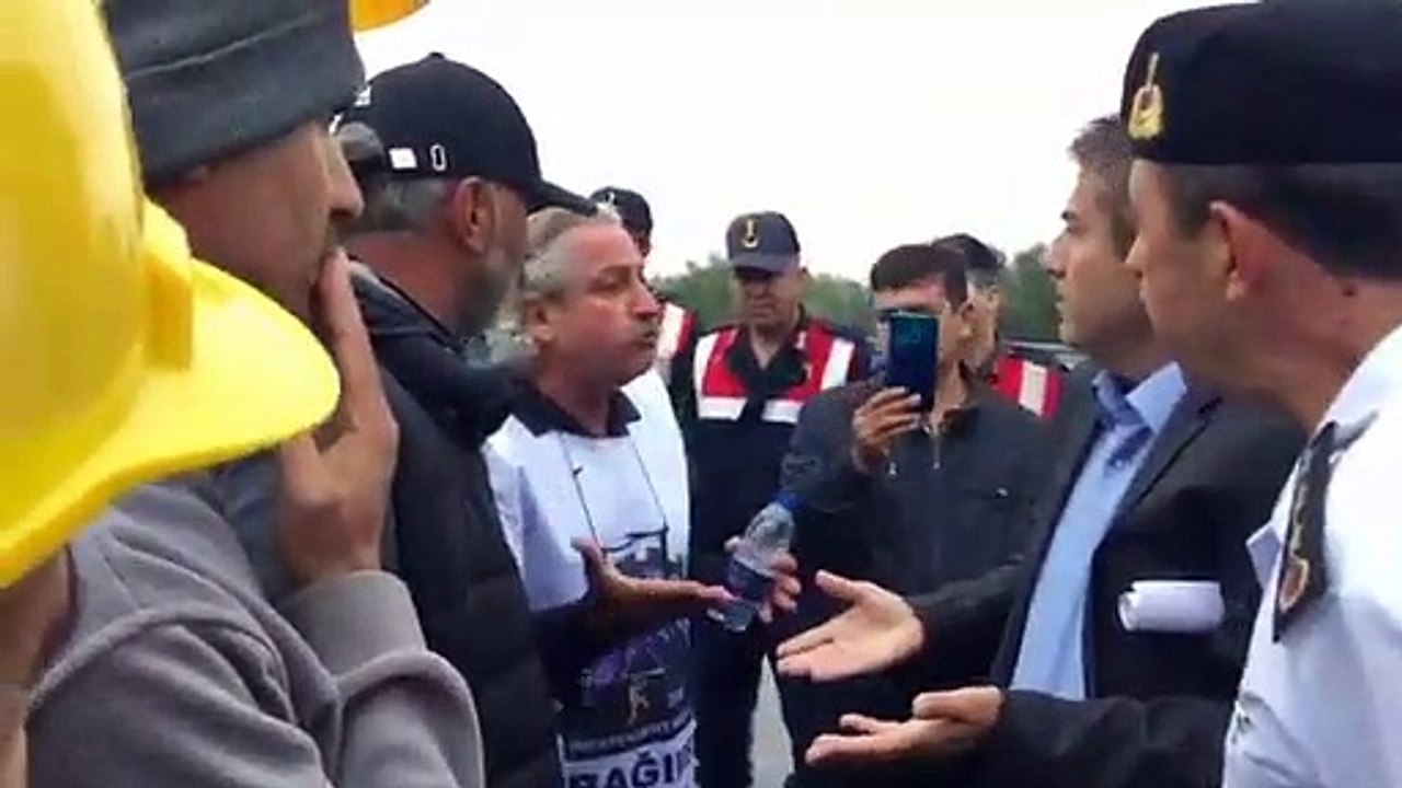 Madencilerin Ankara yürüyüşünde 2.gün: Sizin yaptığınız yasayı dolandırmaktır