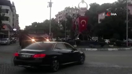 Suriye Sınırına Askeri Araç Sevkiyatı