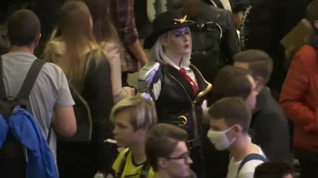 Los 'cosplayers' más espectaculares se dan cita en la Comic Con de Moscú