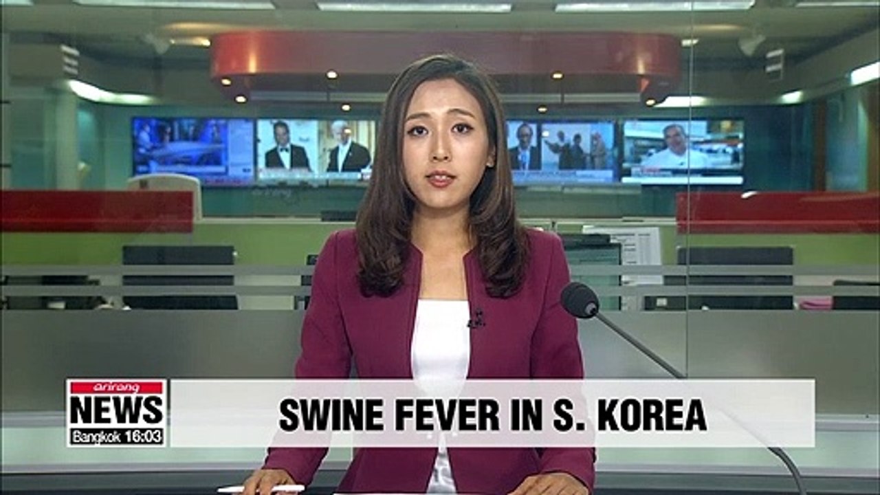 Helicopters spray disinfectant over DMZ area for third day to contain African swine fever