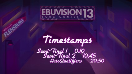 EBUSC13 | Recap of all songs