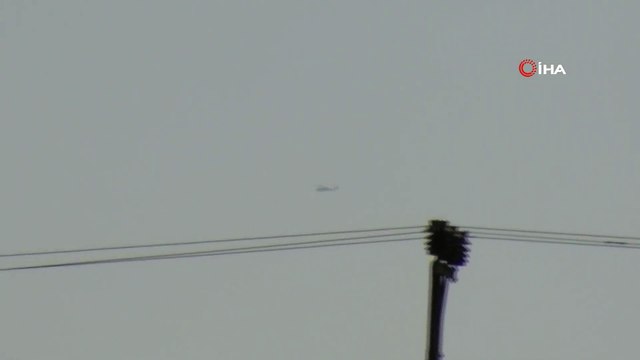 Suriye Sınırında Helikopter ve Uçak Hareketliliği