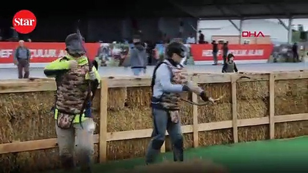 Bilal Erdoğan ile Berat Albayrak’ın oğullarının renkli okçuluk mücadelesi