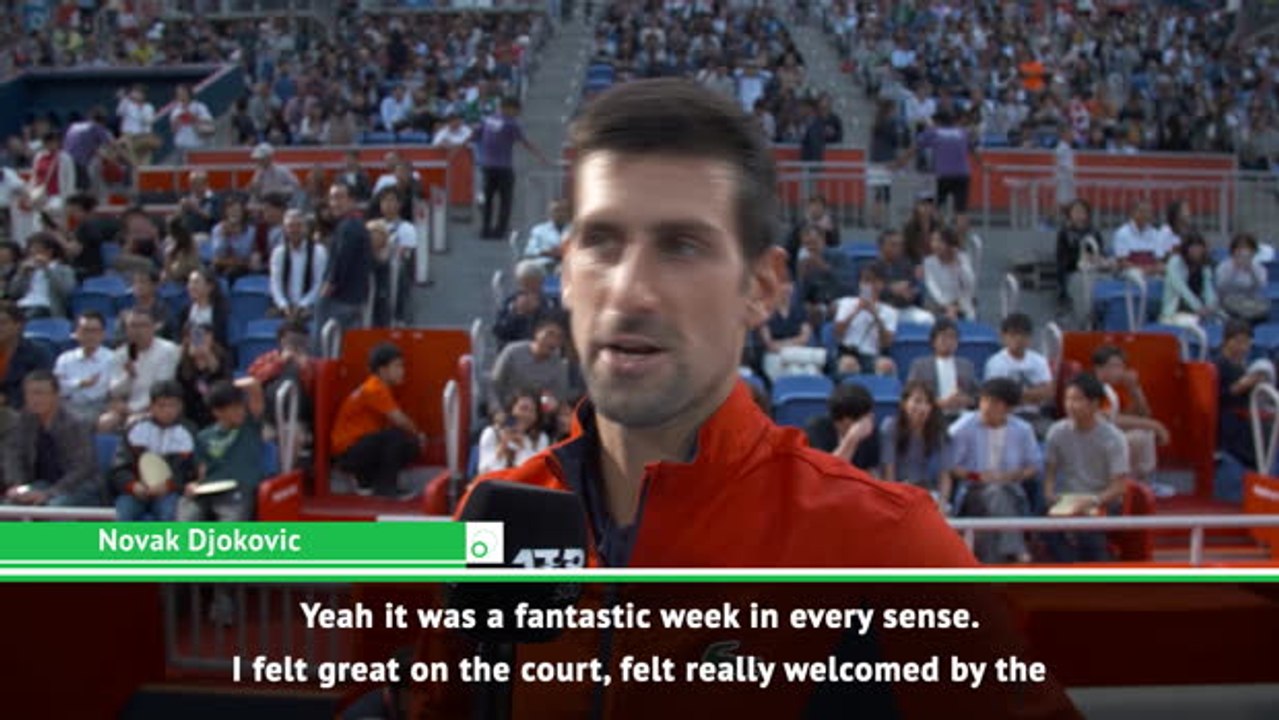 I'm definitely playing better now - Djokovic on...