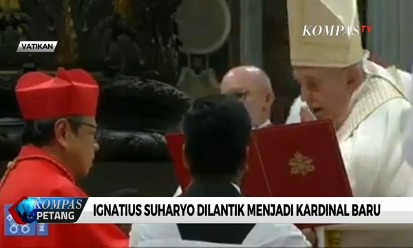 Resmi! Mgr Ignatius Suharyo Dilantik Menjadi Kardinal Baru oleh Paus Fransiskus