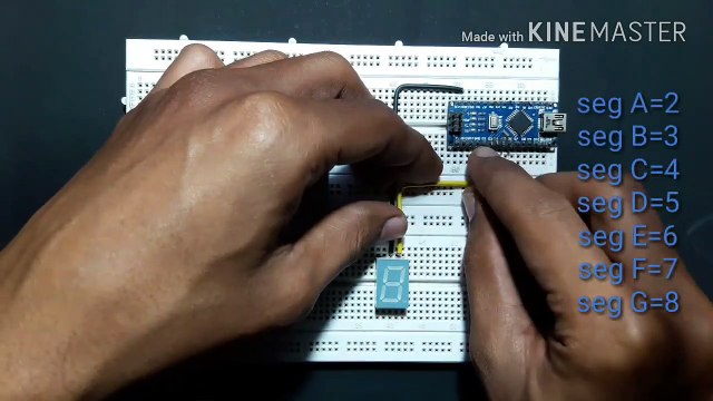 Seven Segment Display Counter - Arduino Project - How To Make Seven Segment Display