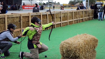 Bakan Albayrak ve Bilal Erdoğan'ın çocukları ok attı - İSTANBUL