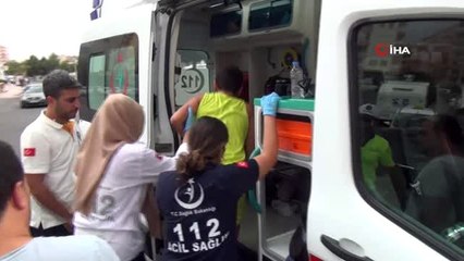 Karşıdan karşıya geçmek isteyen 11 yaşındaki çocuğa otomobil çarptı