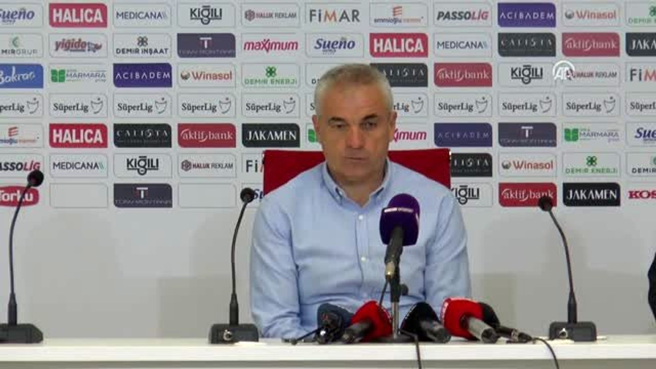 Demir Grup Sivasspor - MKE Ankaragücü maçının ardından - Rıza Çalımbay