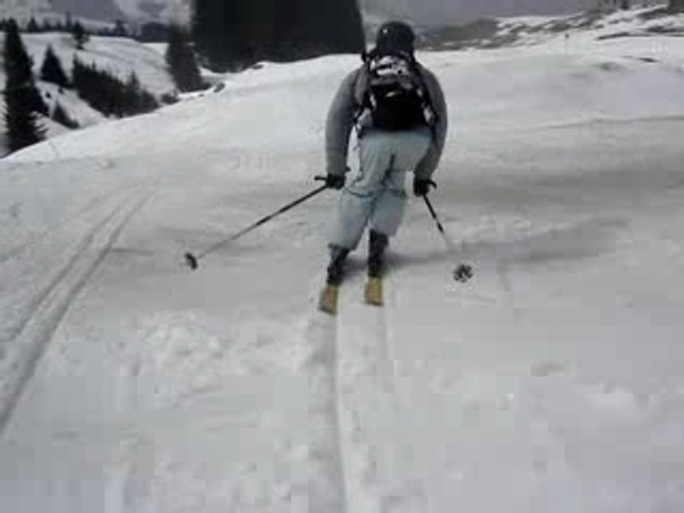 st gervais, du sommet du mont Joux aux bas du mont d'arbois