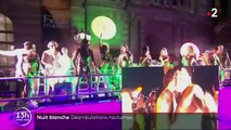 Nuit Blanche : grande parade et déambulations nocturnes mettent Paris en folie