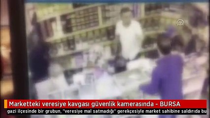 Veresiye vermeyen marketçiyi öldüresiye dövdüler