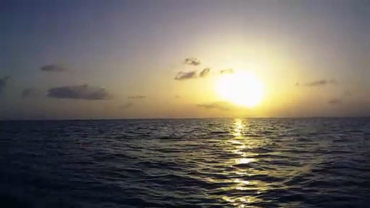 Sunset in the Caribbean