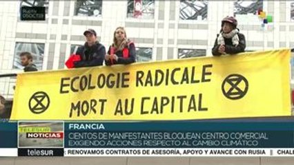 Francia: Rechazan inacción del gobierno ante el cambio climático