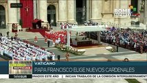 Papa Francisco nombra a tres nuevos cardenales