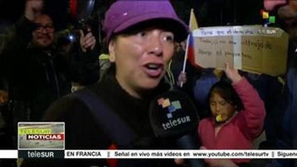 Ecuador: ciudadanos siguen con las protestas por paquetazo