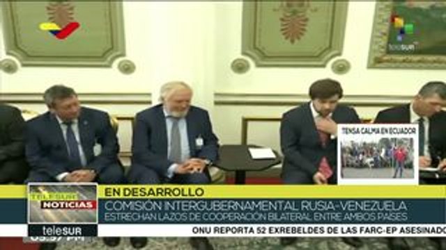 Rusia-Venezuela estrechan lazos de cooperación