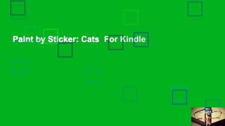 Paint by Sticker: Cats  For Kindle