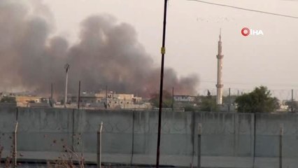 Telabyad'tan alevler yükseliyor