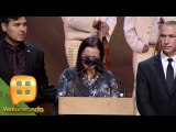 ¡MUY AFECTADA! Sarita agradece al público el amor que le han brindado a su padre. | Ventaneando