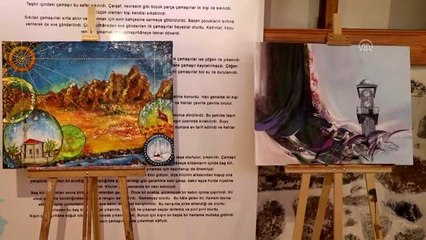 Ressamlar Çankırı'nın güzelliklerini tuvale yansıttı