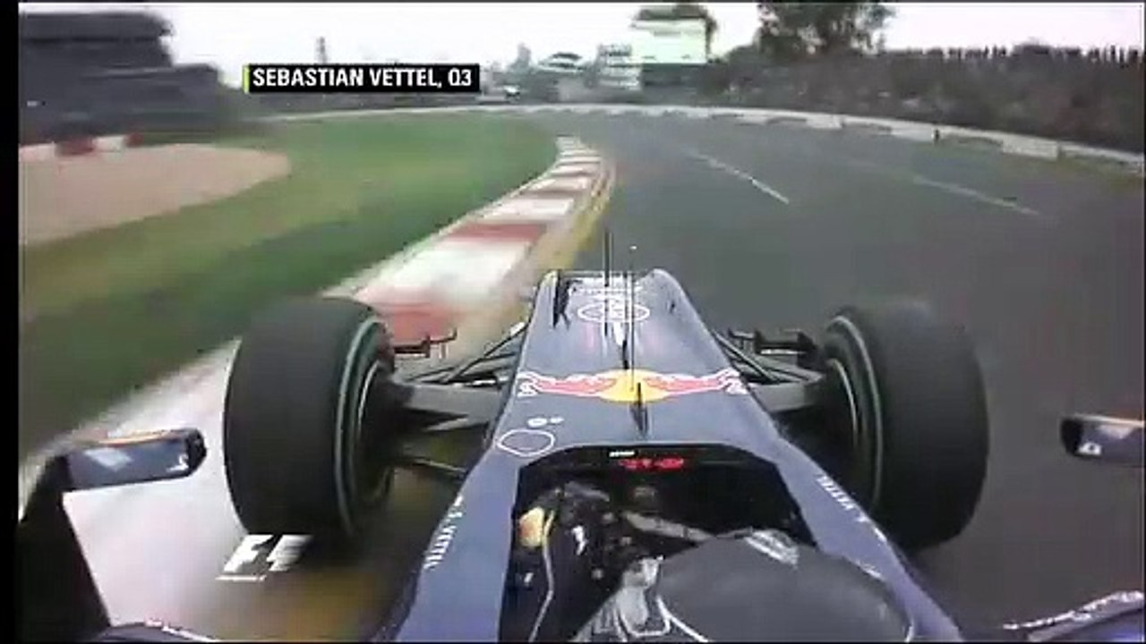 F1, Australia 2010 (Q3) Sebastian Vettel OnBoard