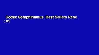Codex Seraphinianus  Best Sellers Rank : #1