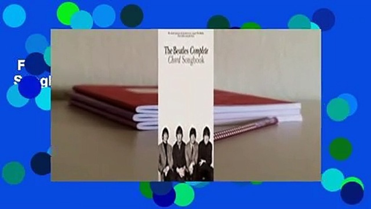 Full version  The Beatles Complete Chord Songbook  Review