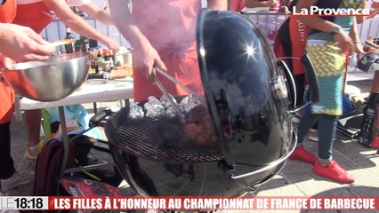 Les filles à l'honneur au championnat de France de barbecue