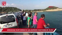 Kahreden olay! Bir an olsun tereddüt etmedi ama