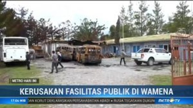 14 Kantor Pemerintah di Wamena Rusak Parah