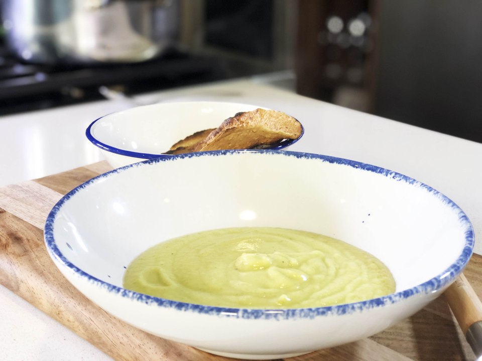 Crema Vegana de Colinabo