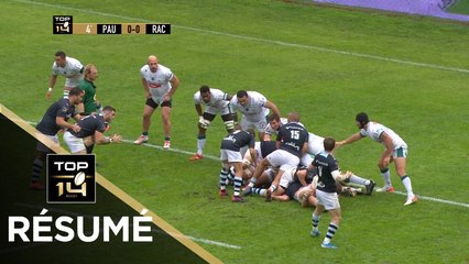 TOP 14 - Résumé Pau-Racing 92: 3-31 - J06 - Saison 2019/2020