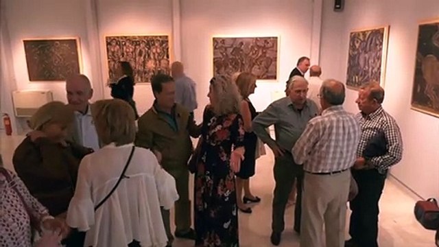 Εγκαίνια Έκθεσης Ζωγραφικής του Κ. Παπασταμούλη στη Λαμία με θέμα την Παρα-μυθολογία