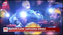 Soma'dan Ankara'ya yürüyen maden işcilerine jandarma engeli