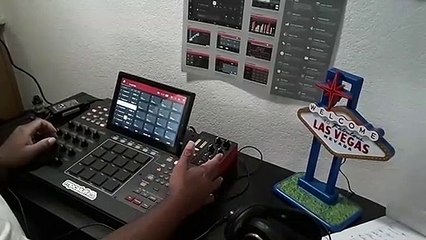 Beatmaking on Akai MPC X- Roulette